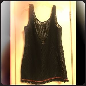 Black Swim Cover or Dress